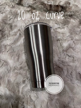 Load image into Gallery viewer, Stainless Steel Tumblers (Taper and Curves)
