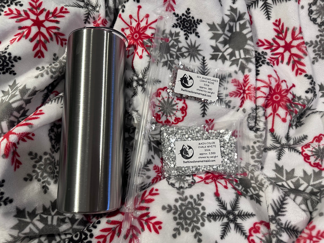 *CLEARANCE* 20 OZ- Snowflake DIY Kit **Build Your Own**